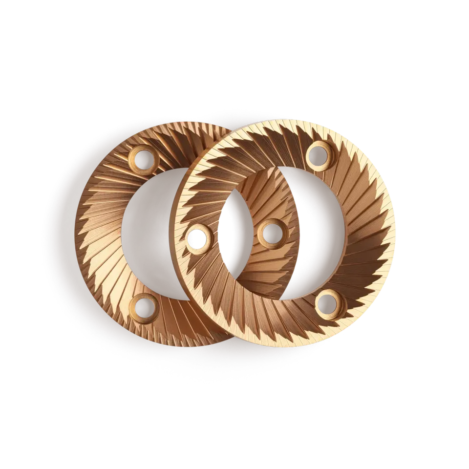 Stagg Ode meules plates 64 mm Red Speed filtre