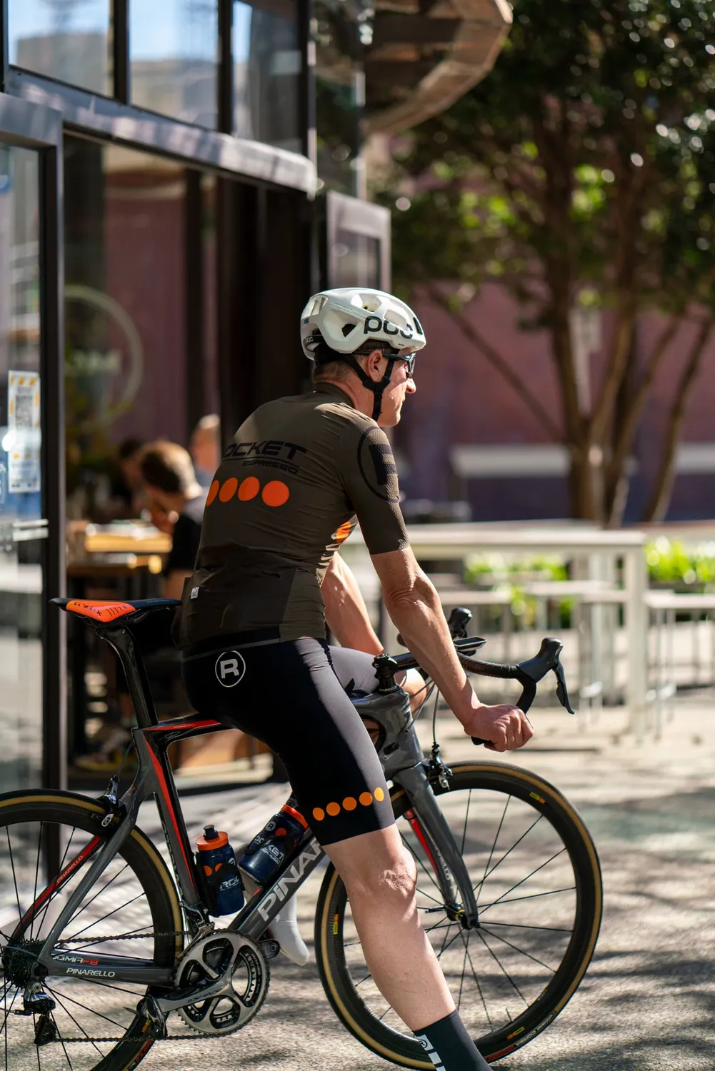 Rocket Santini Redux maillot vélo bleu M