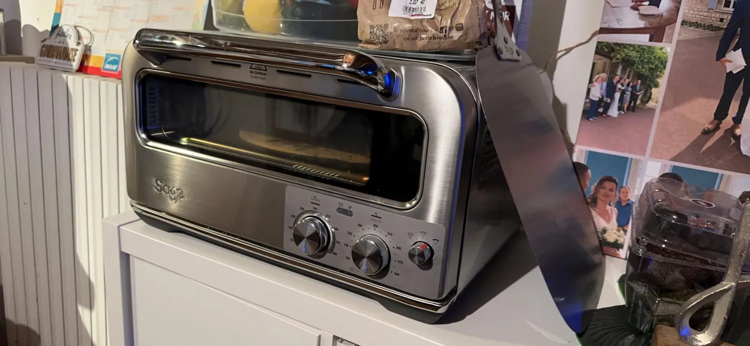 Sage Smart Oven Pizzaiolo four à pizza inox 400°C