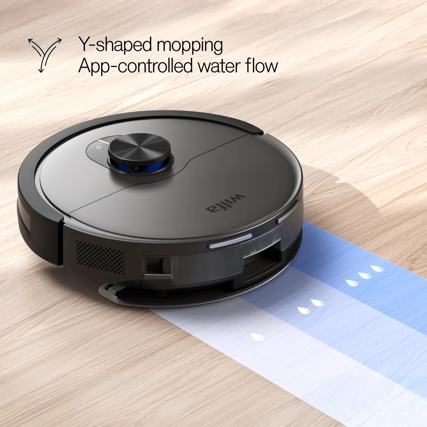 Wilfa Innobot RVC-B4LIN+ robot aspirateur laveur