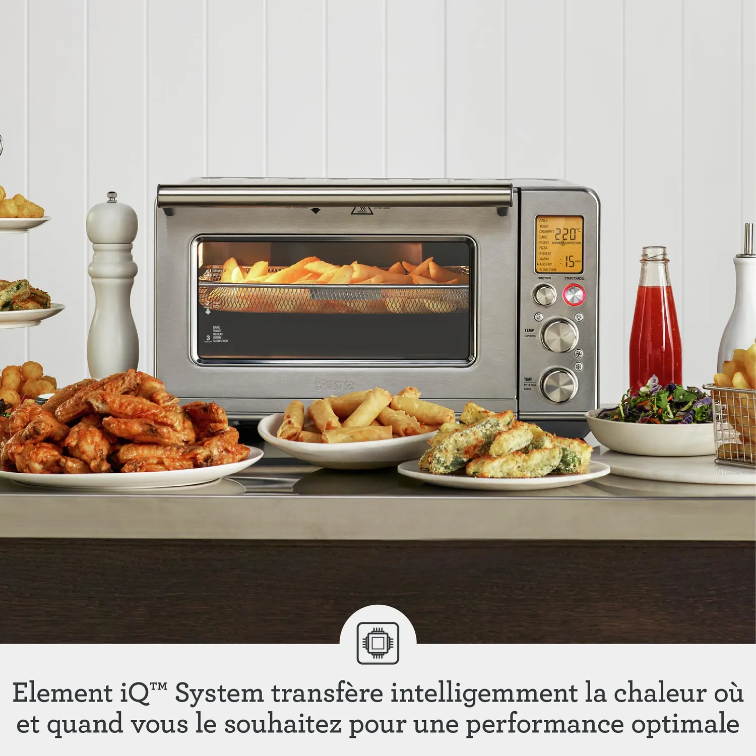 Sage Smart Oven Air Fryer mini-four 10 fonctions