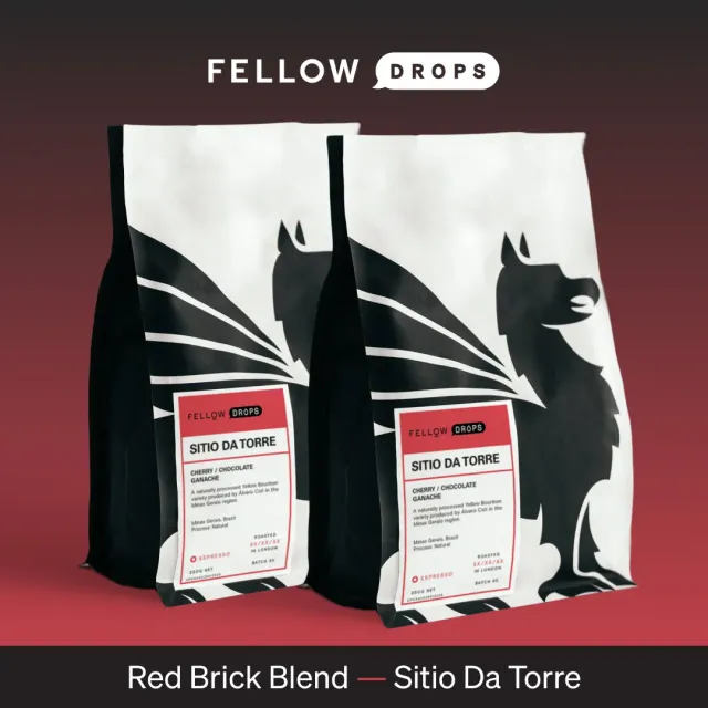 Fellow Square Mile Coffee Set café en grains 2x350g Brésil