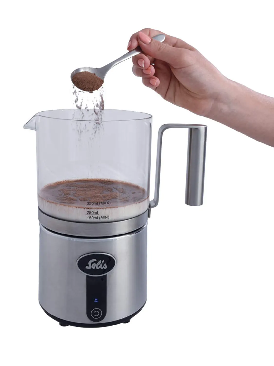Solis Cremalatte 869 mousseur à lait verre 350 ml 5 modes