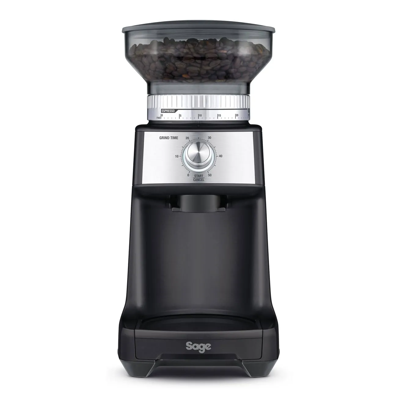 Sage Dose Control Pro moulin cafe argent 60 reglages