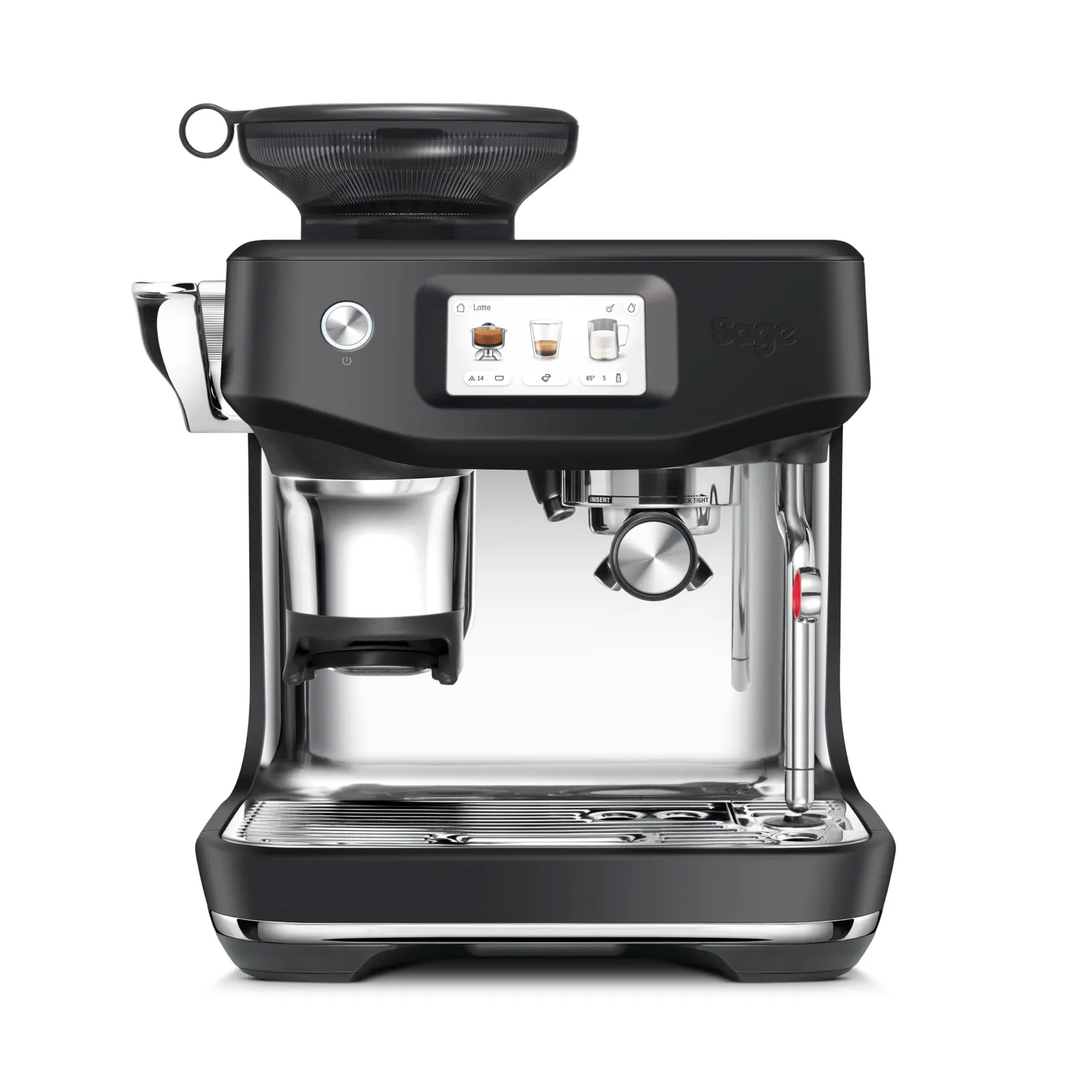 Sage Barista Touch Impress expresso Nougat Amandes broyeur