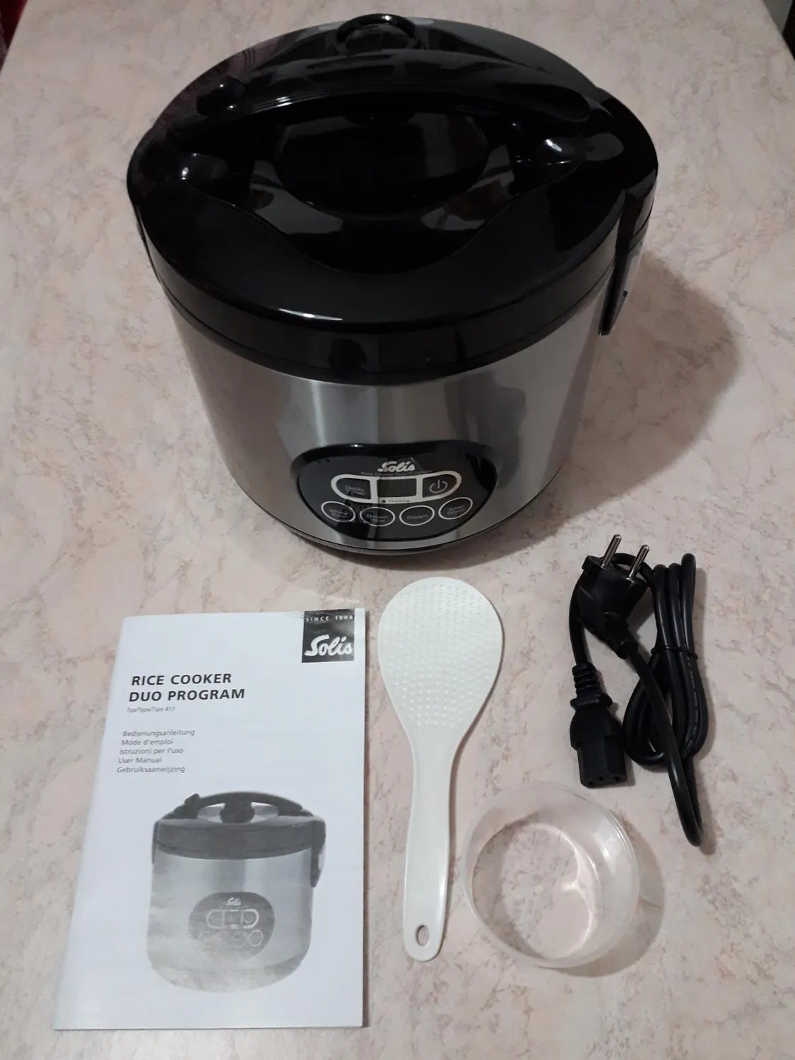 Solis Rice Cooker Duo 817 cuiseur riz 1,2 L 6 tasses