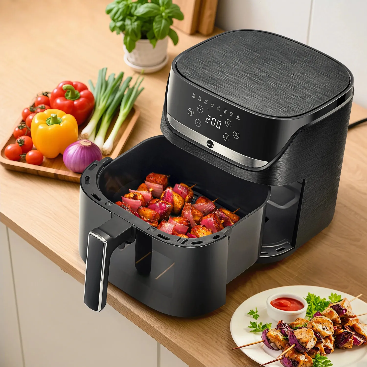Wilfa Crispier 6L friteuse sans huile 6 L hublot