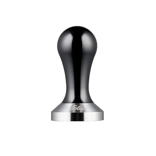 Solis Tamper café 54 mm acier inoxydable chromé