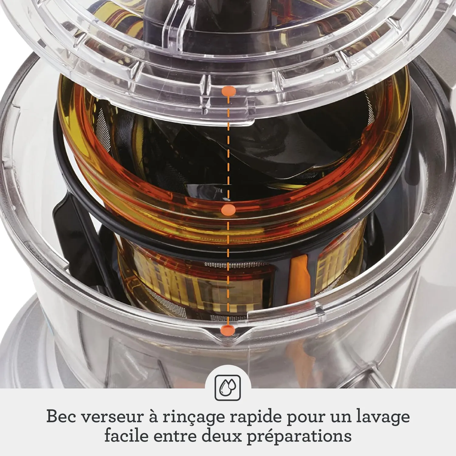 Sage Big Squeeze extracteur de jus slow juicer 81 mm