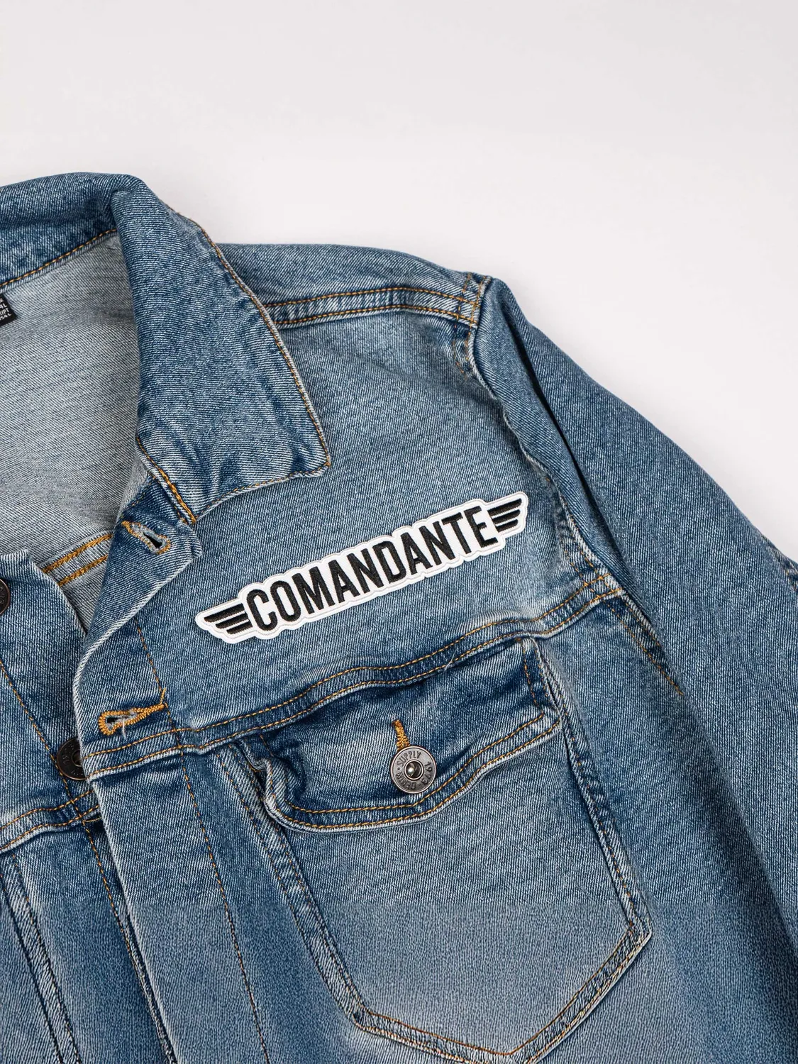 Comandante Logo Patch écusson thermocollant coton