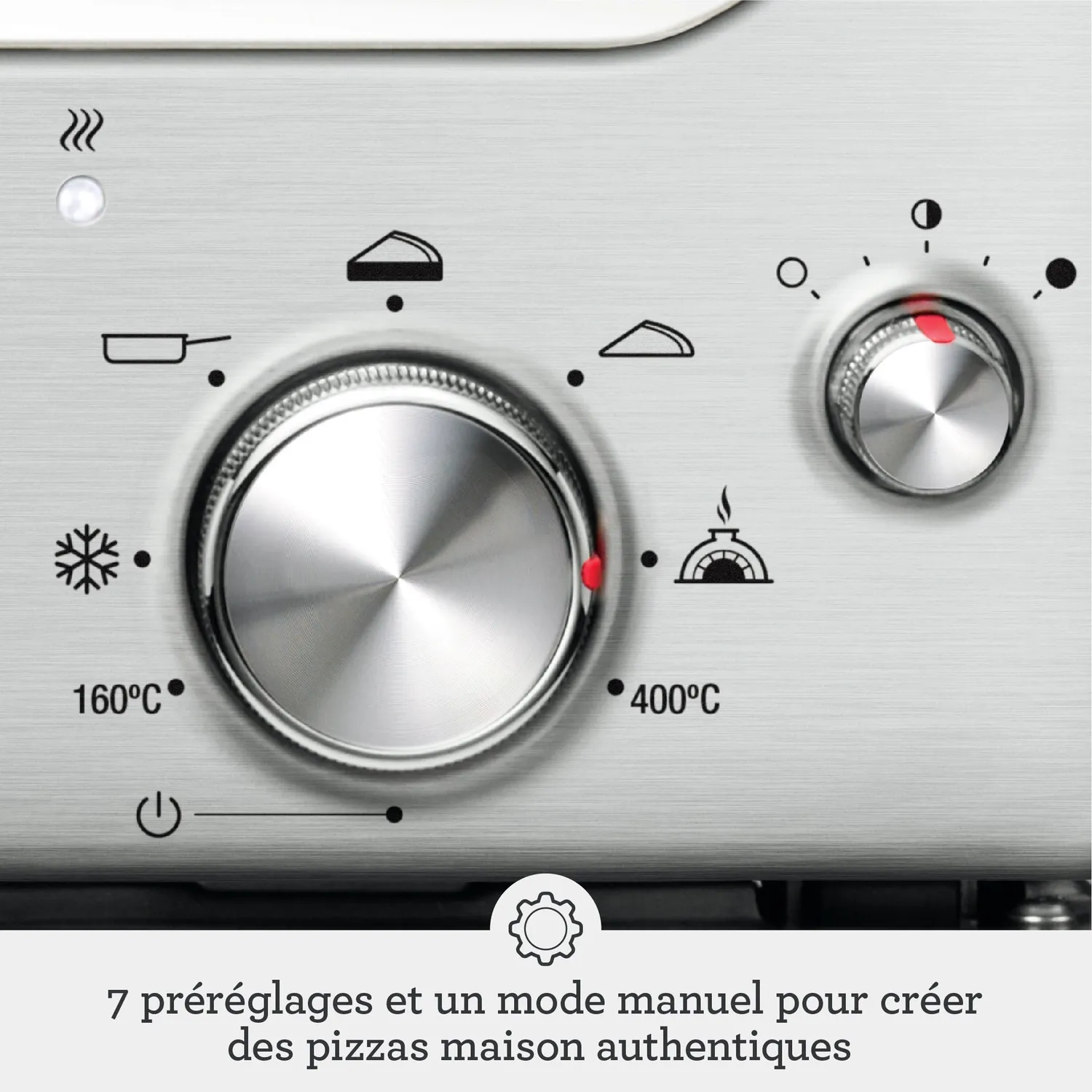 Sage Smart Oven Pizzaiolo four à pizza inox 400°C