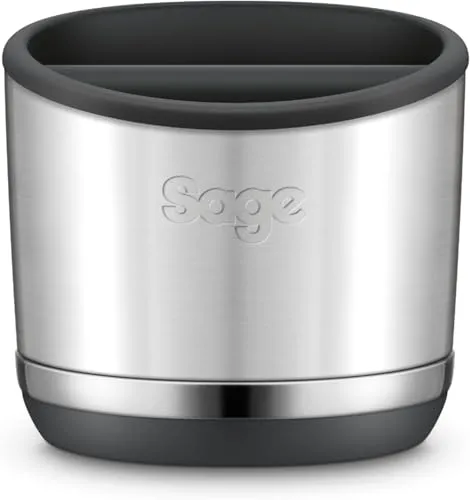 Sage Knock Box 20 bac à marc inox galettes café