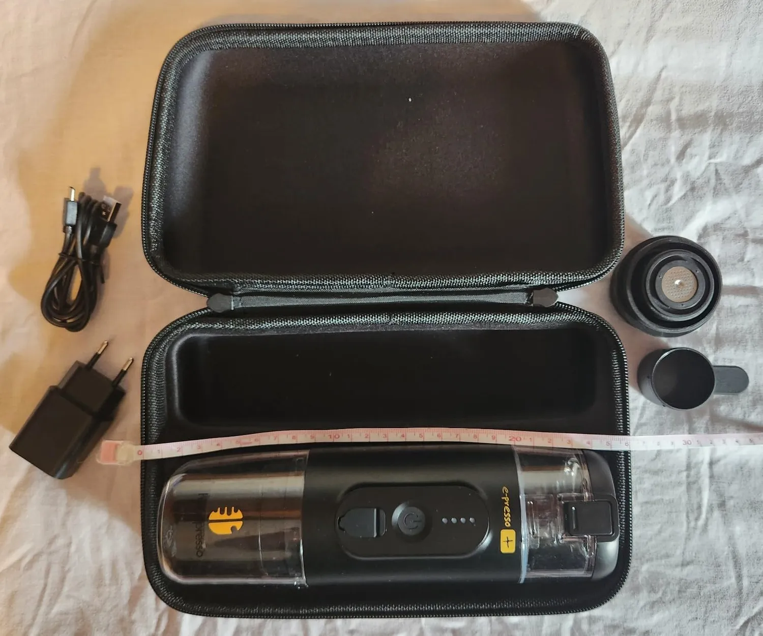 Handpresso E-Presso+ cafetière portable 90 ml valise