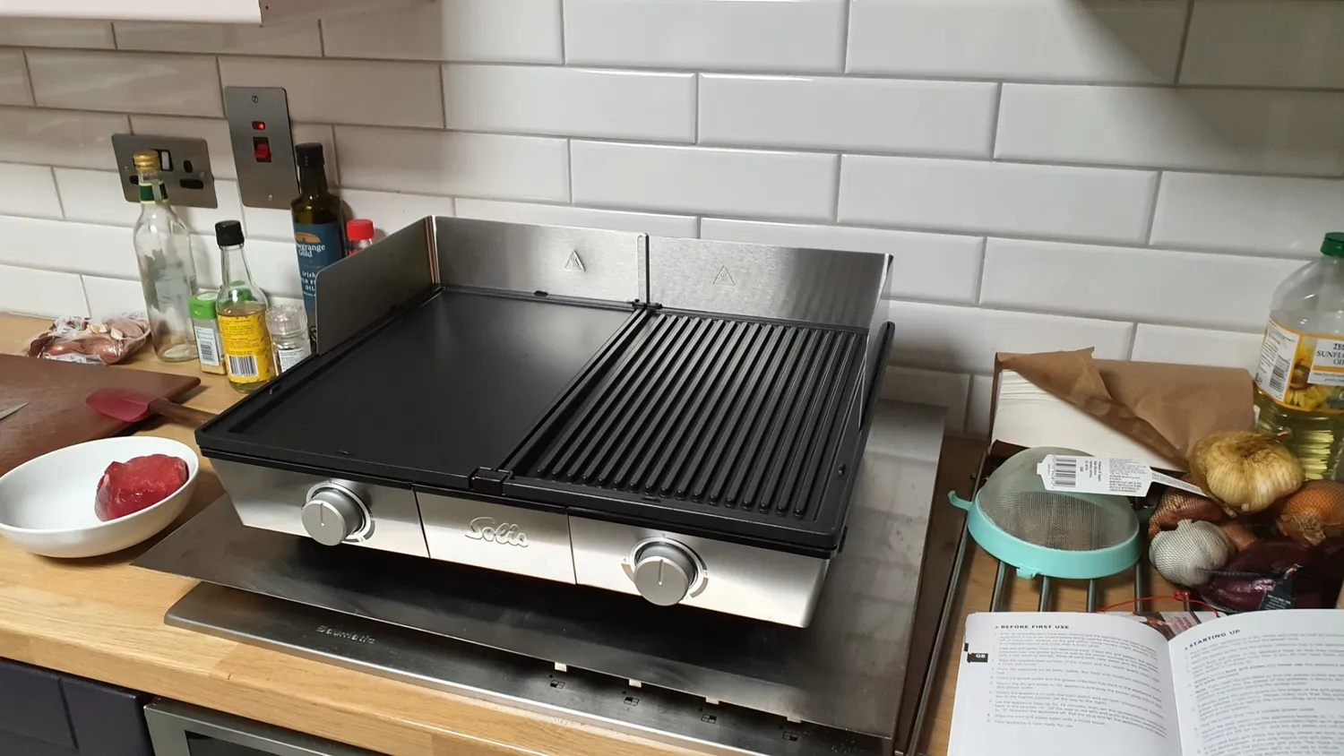 Solis Deli Grill SO125 grill électrique inox 2200W