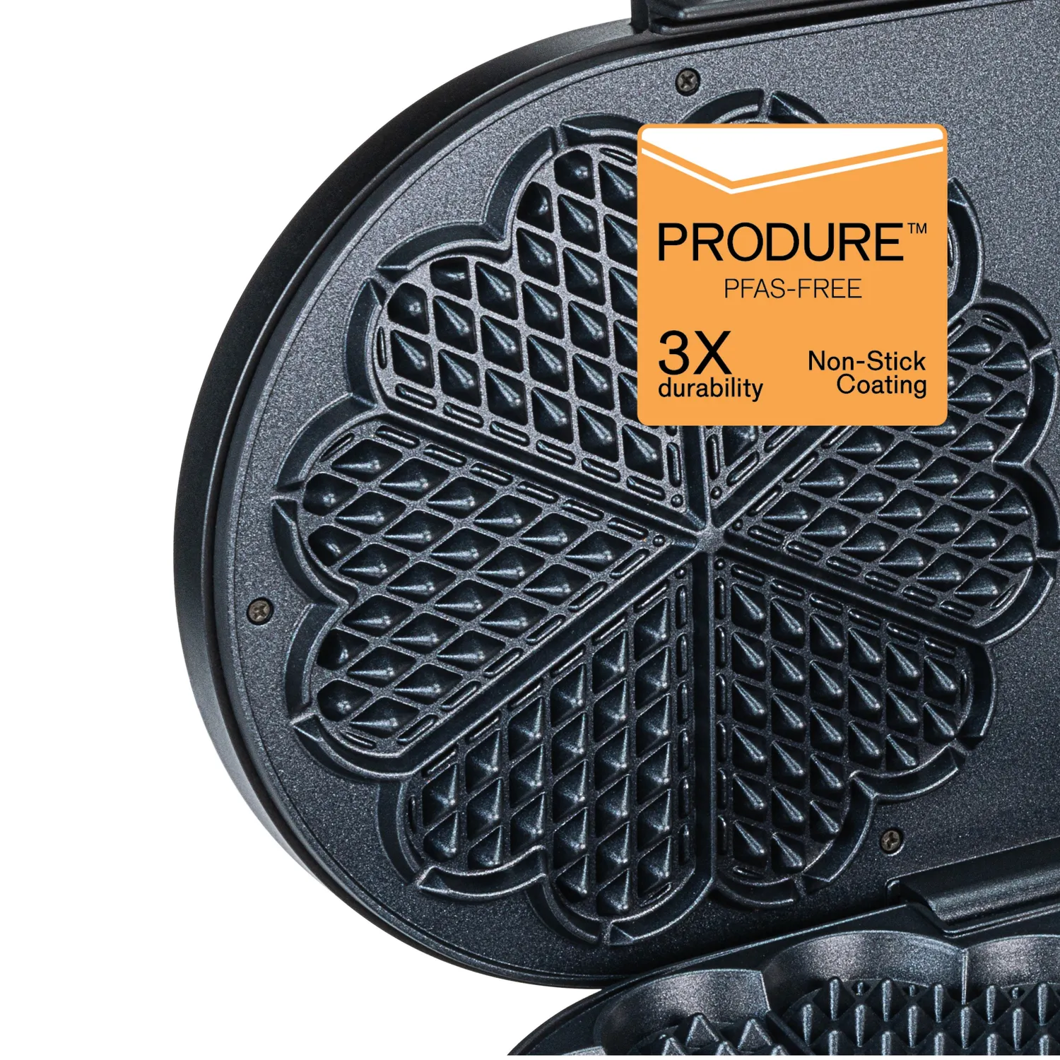 Wilfa Grand Double gaufrier double XL 2x6 cœurs