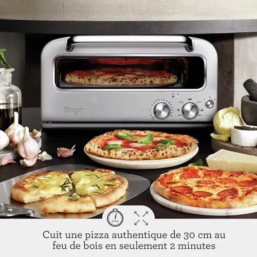 Sage Smart Oven Pizzaiolo four à pizza inox 400°C