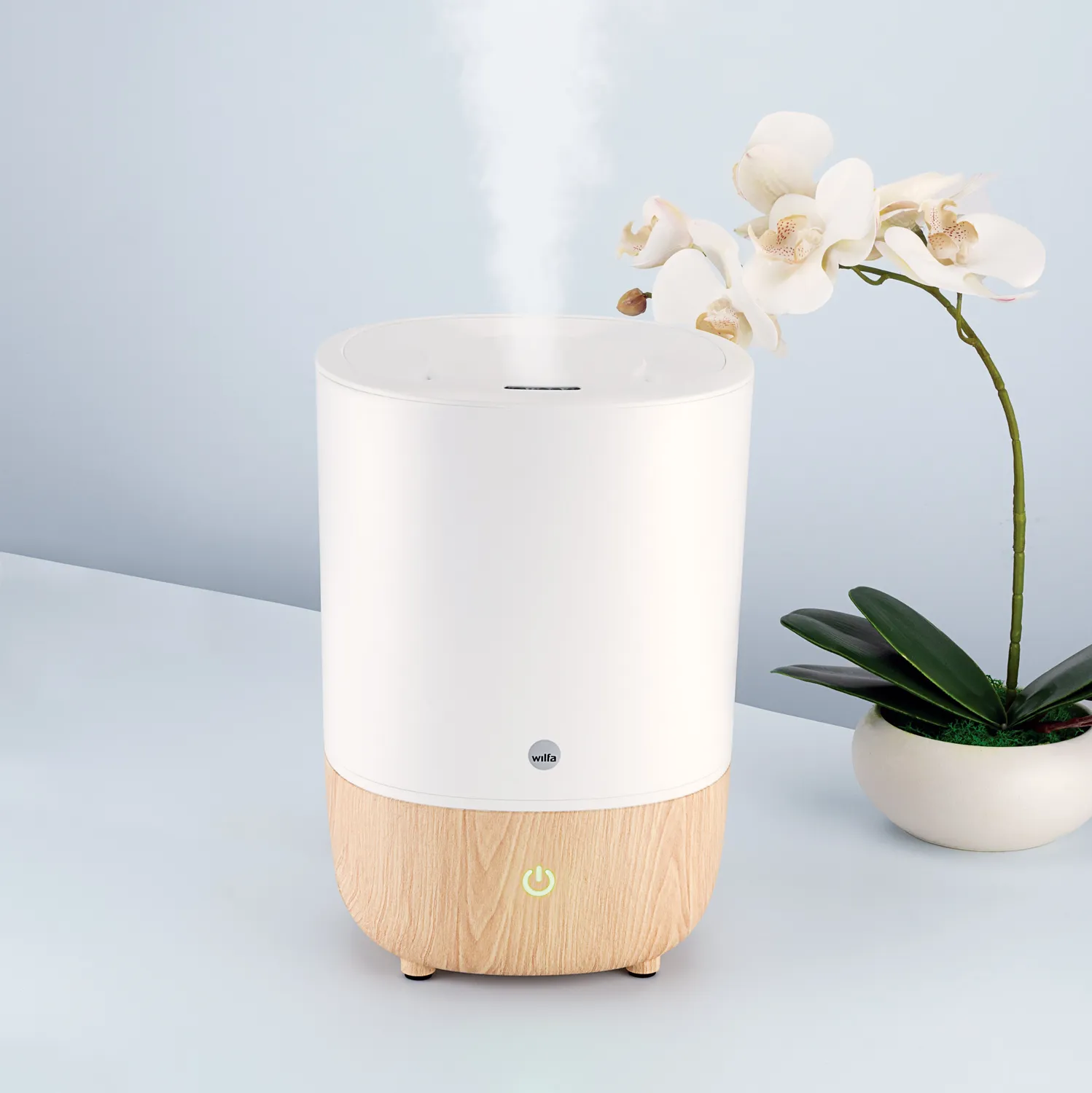 Wilfa Nature HU-400WWA humidificateur 4 L 40 m² blanc