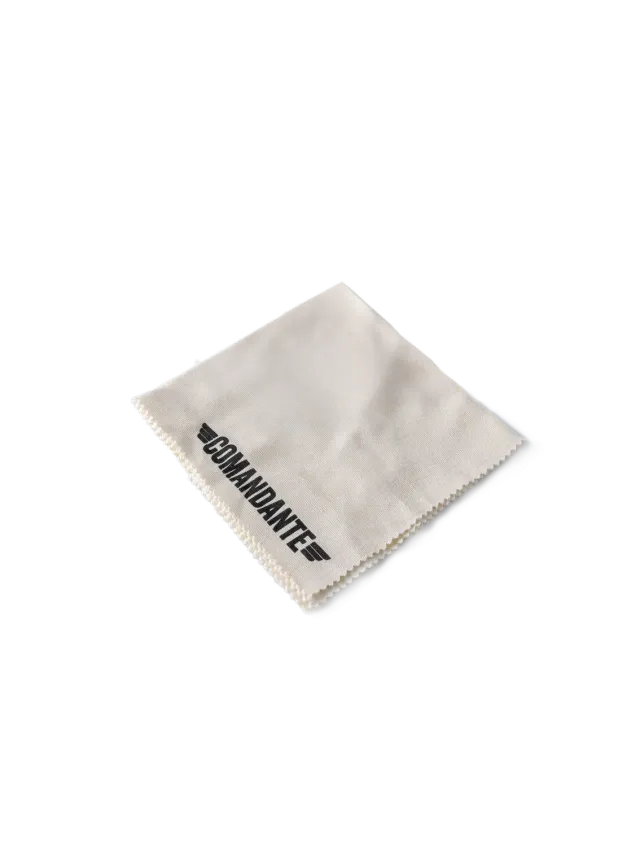 Comandante Cotton Cloth chiffon coton blanc 30x30