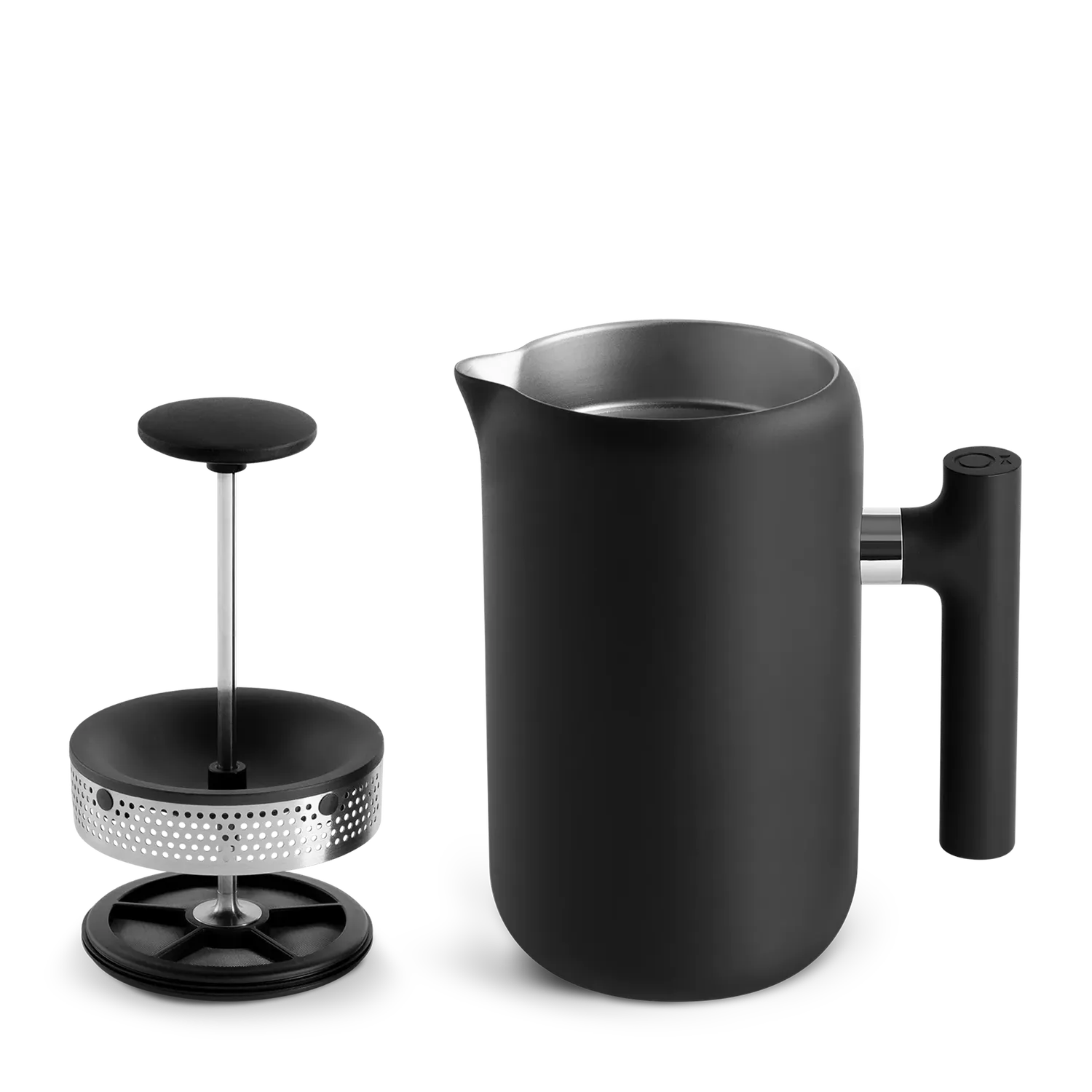 Fellow Clara cafetiere a piston noir mat double paroi