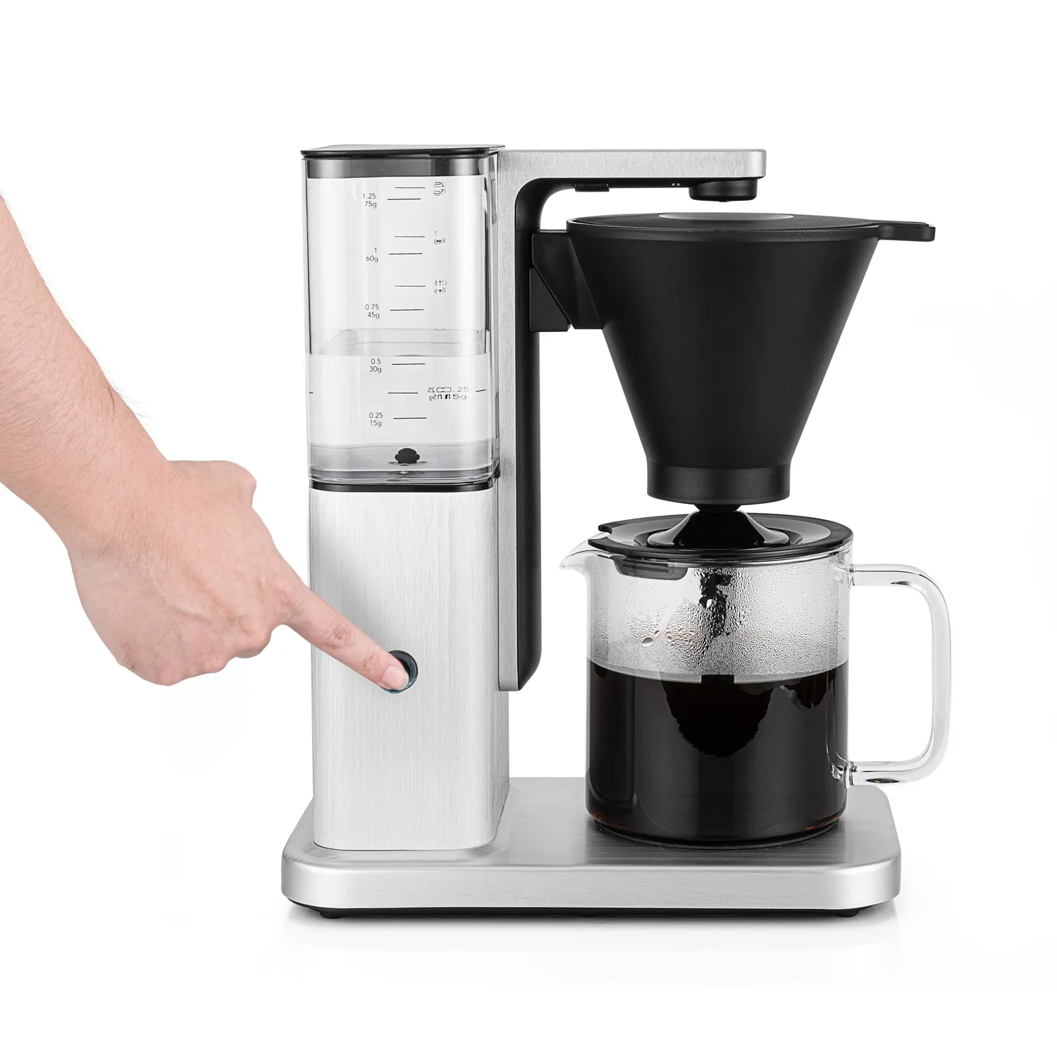 Wilfa Zense Alux cafetière filtre 1,25 L alu