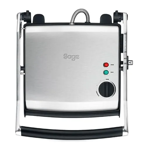 Sage Adjusta Grill SGR200 grill panini 1500 W plaques nervurées