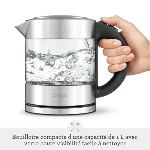 Sage Compact Kettle Pure bouilloire 1 L verre transparent