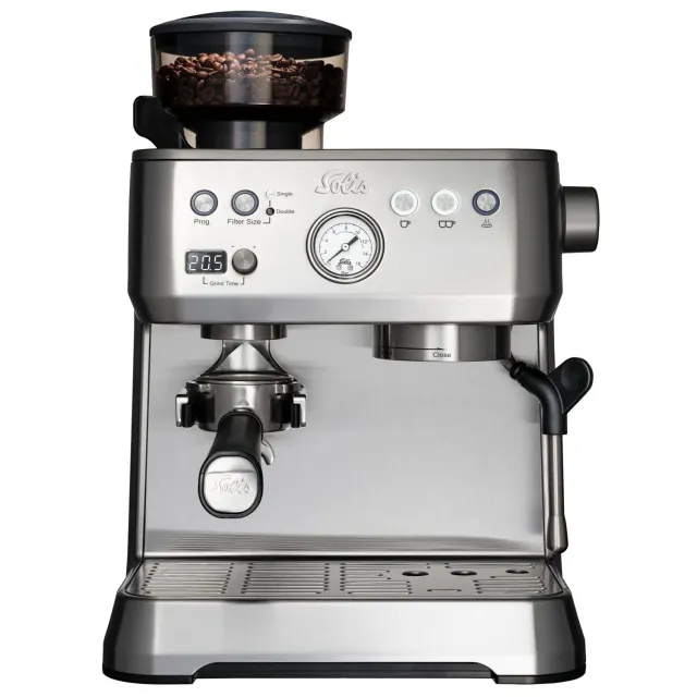 Solis Grind Infuse Perfetta 1019 expresso broyeur inox