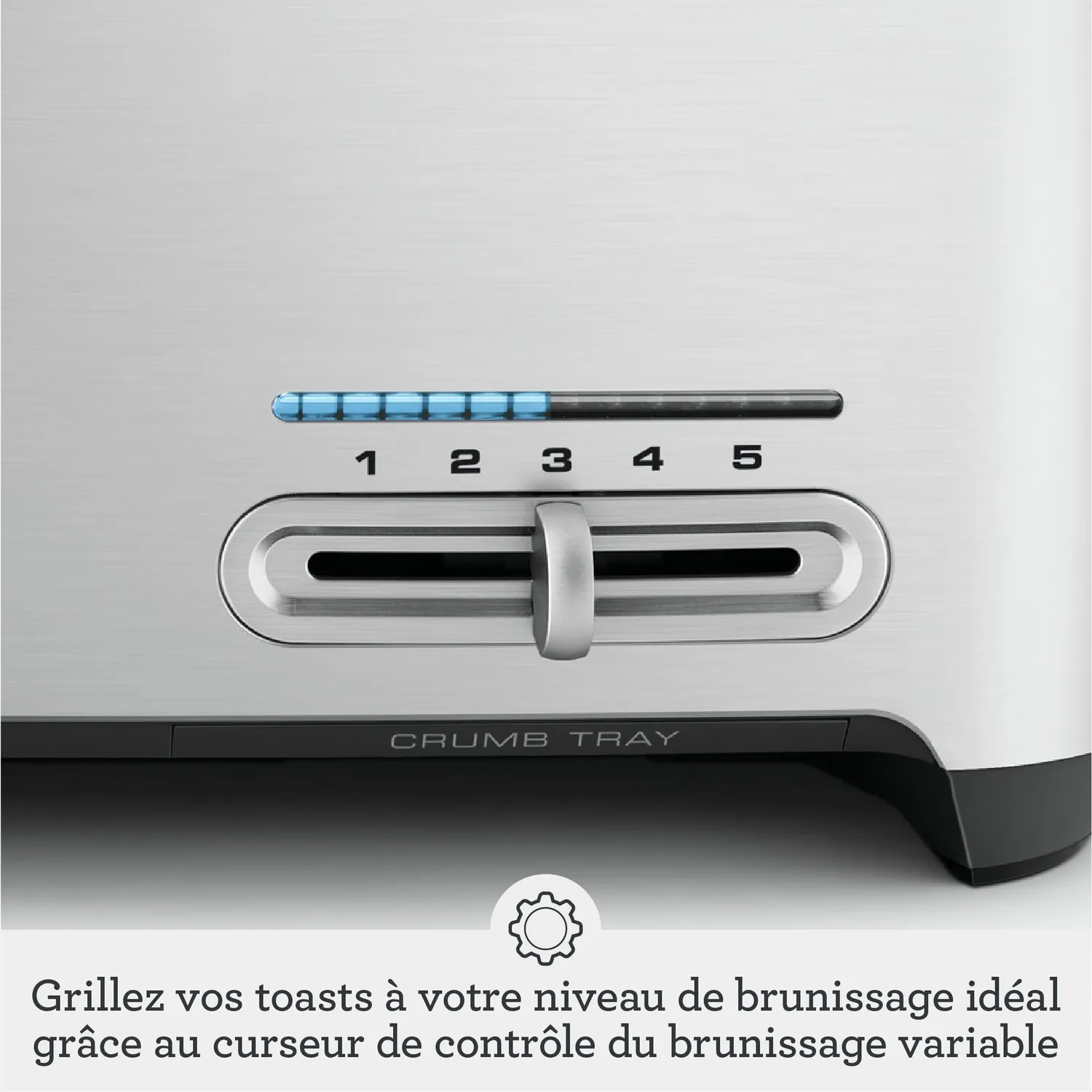 Sage Smart Toast grille-pain 4 fentes alu brossé
