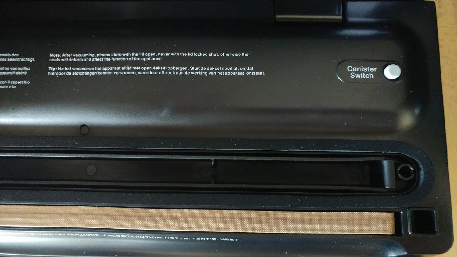 Solis 922.21 machine sous vide noir 110 W sachets et boîtes
