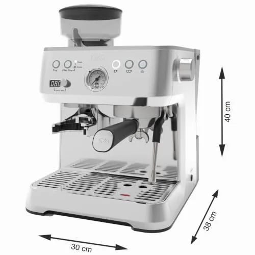 Solis Grind Infuse Perfetta 1019 expresso broyeur inox