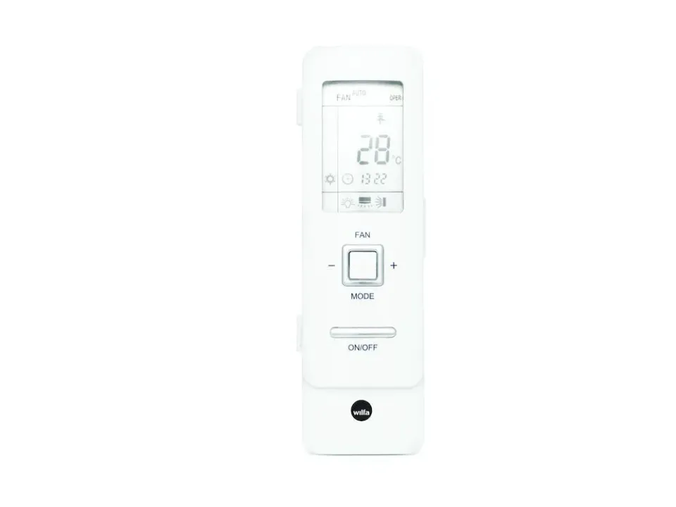 Wilfa Tynset télécommande pompe à chaleur