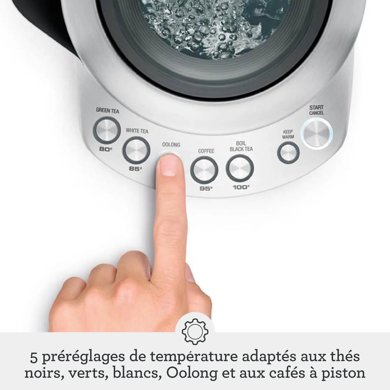 Sage The Smart Kettle Bouilloire Électrique Inox Brossé