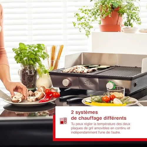 Solis Deli Grill SO125 grill électrique inox 2200W