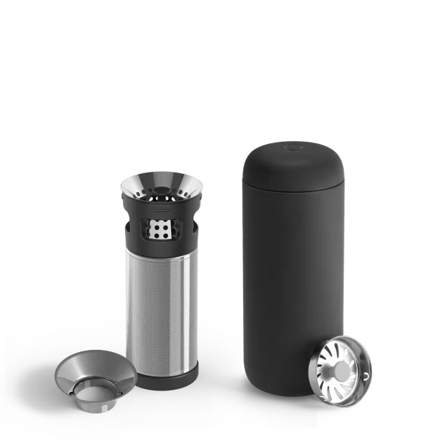 Fellow Carter Infuser Set infuseur à thé noir mat tasse