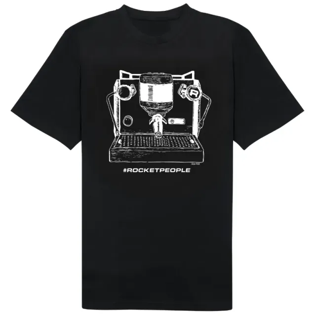Rocket Bicocca t-shirt coton noir machine
