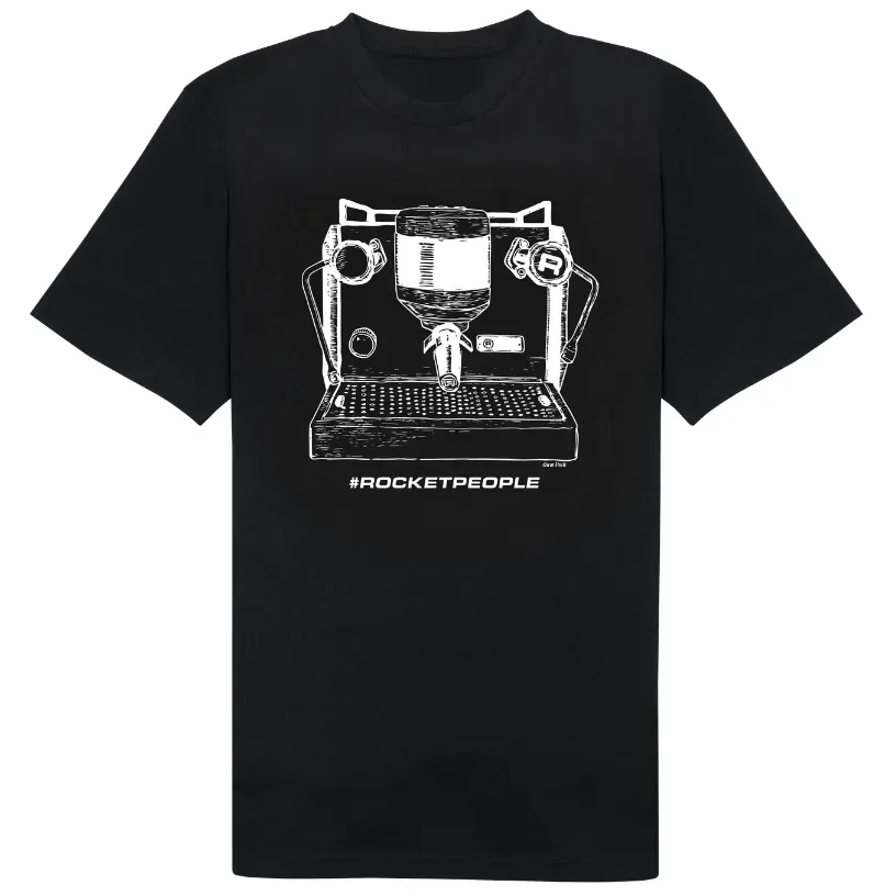 Rocket Bicocca t-shirt coton noir machine