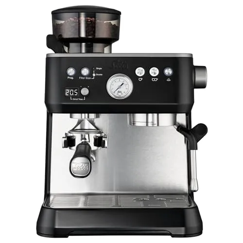 Solis Grind Infuse Perfetta 1019 machine expresso noire