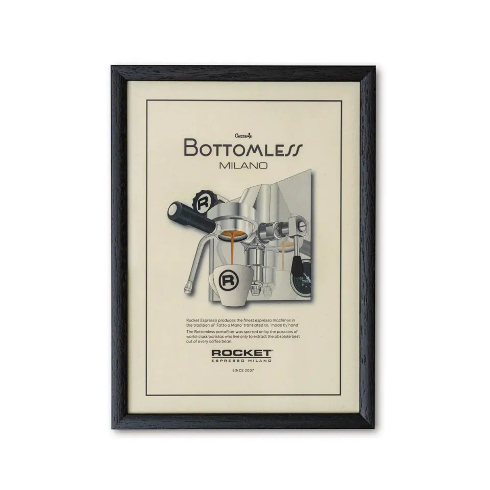 Rocket Espresso Guzzerie Bottomless affiche 210x300 papier recyclé