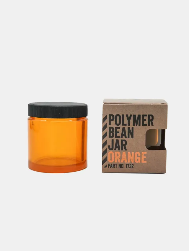 Comandante Polymer Bean Jar boîte grains orange 40g