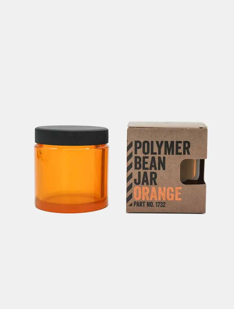 Comandante Polymer Bean Jar boîte grains orange 40g