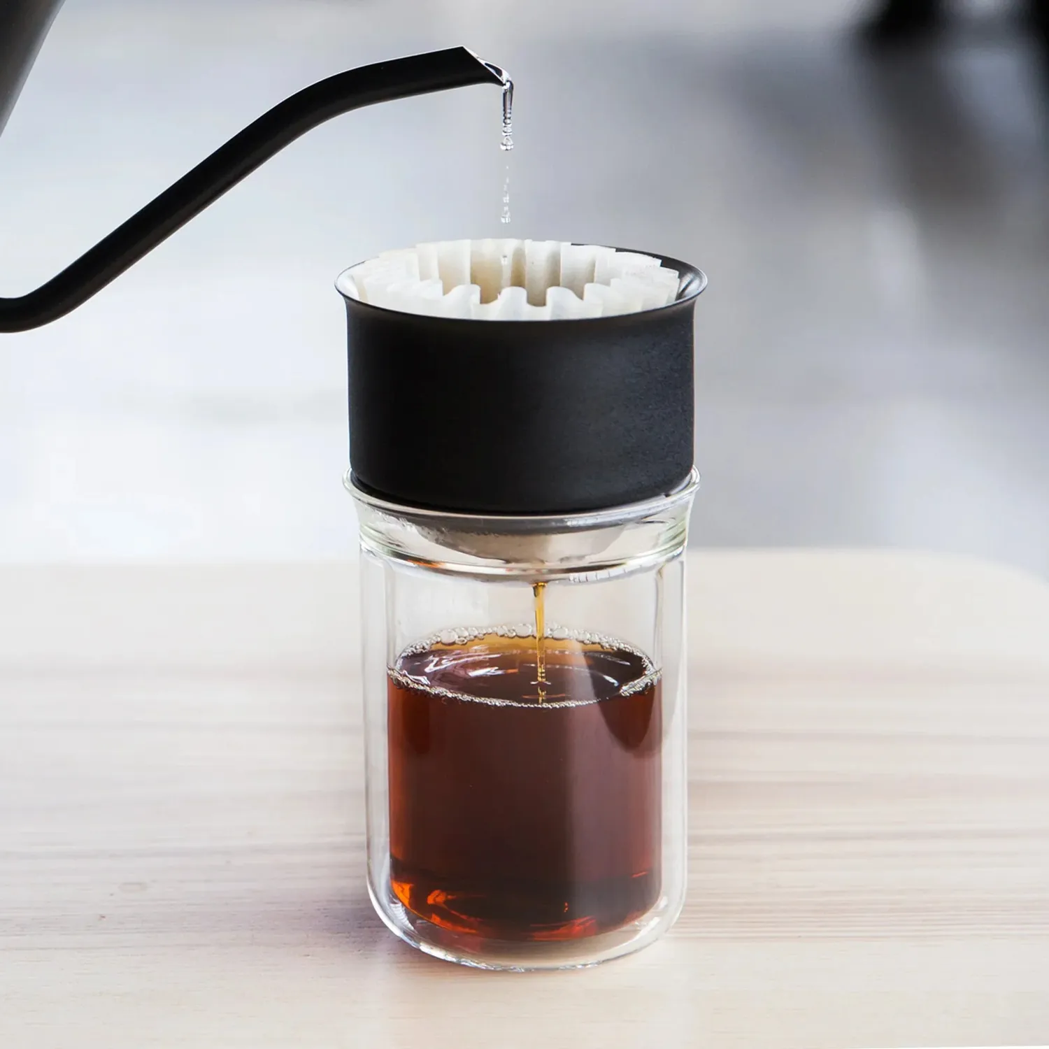 Stagg X Pour-Over Set dripper tasse verre 1 tasse