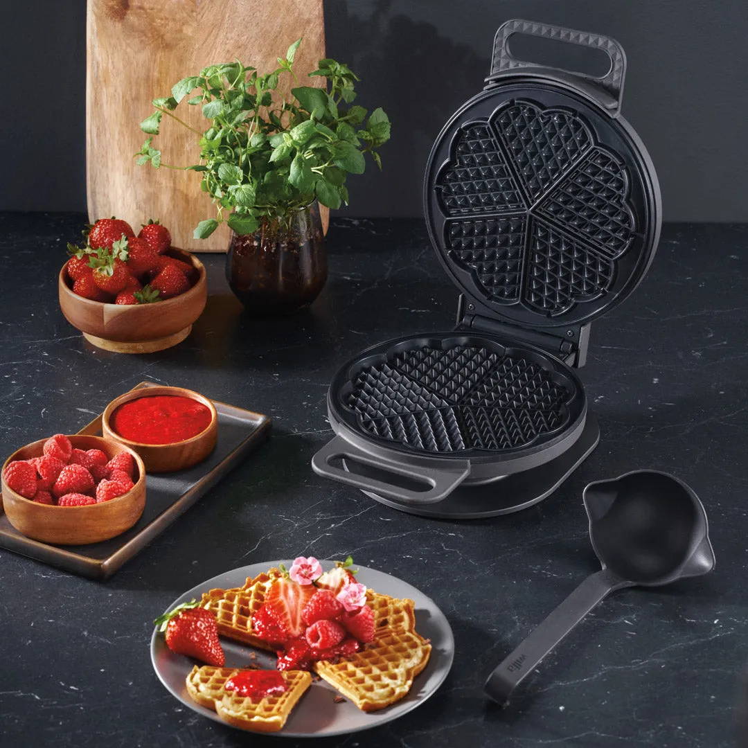 Wilfa Joy P gaufrier 5 cœurs 18 cm sans PFAS