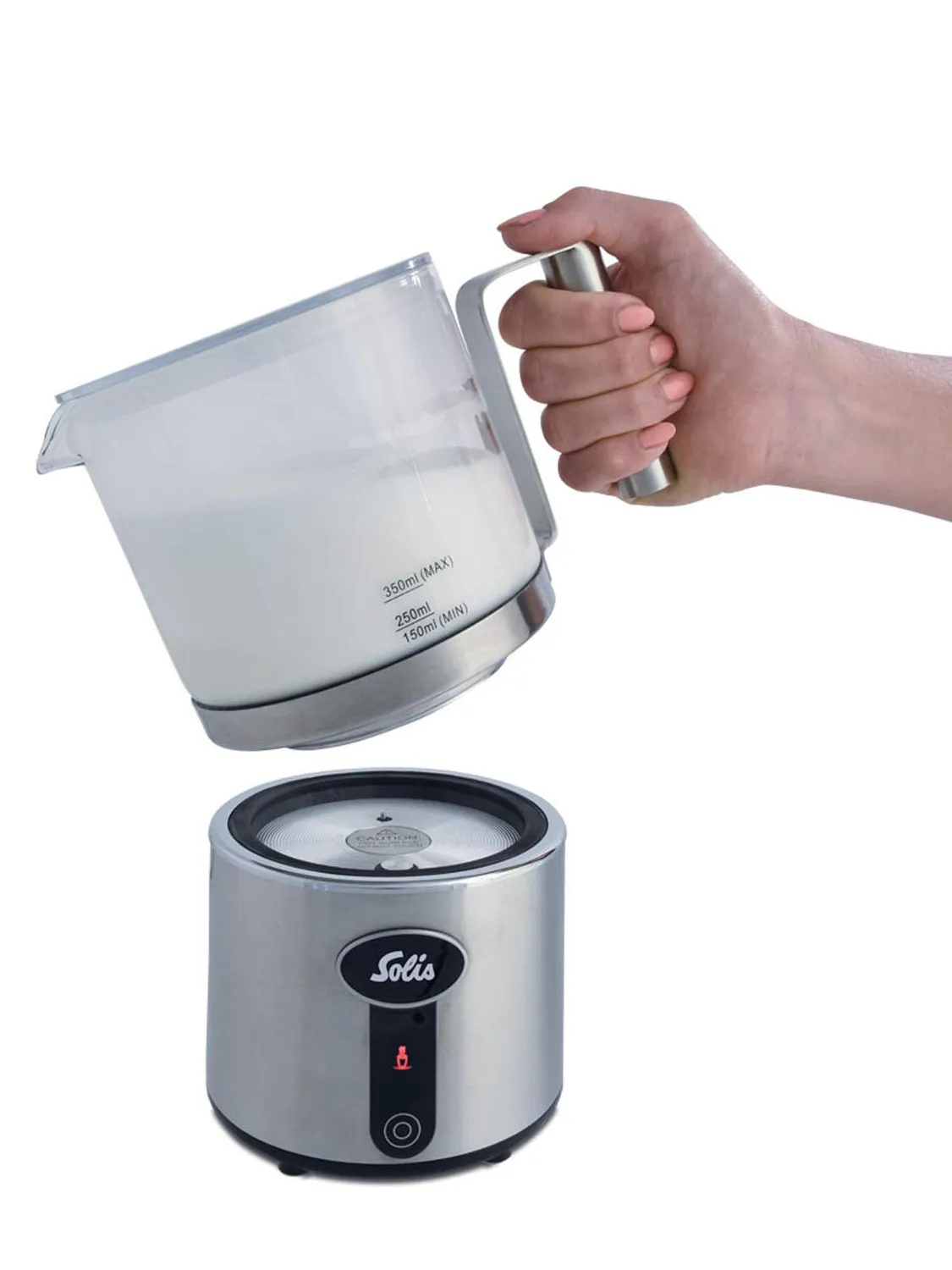 Solis Cremalatte 869 mousseur à lait verre 350 ml 5 modes