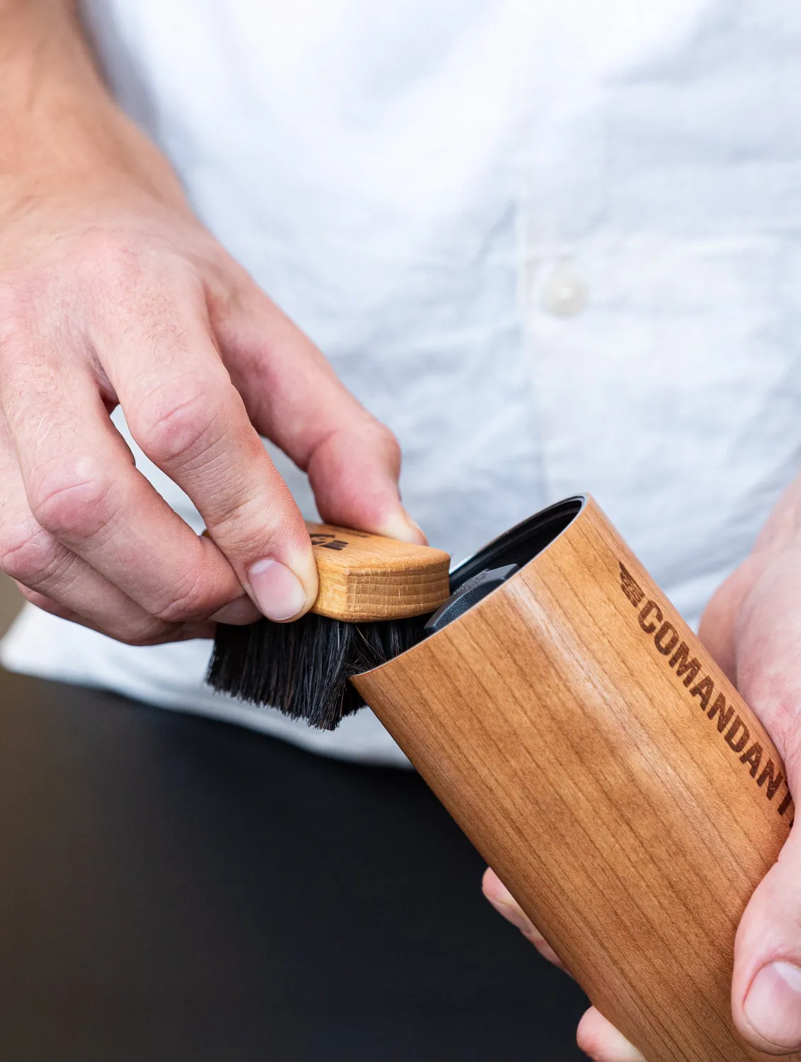 Comandante Brush #4 brosse moulin poils nettoyage