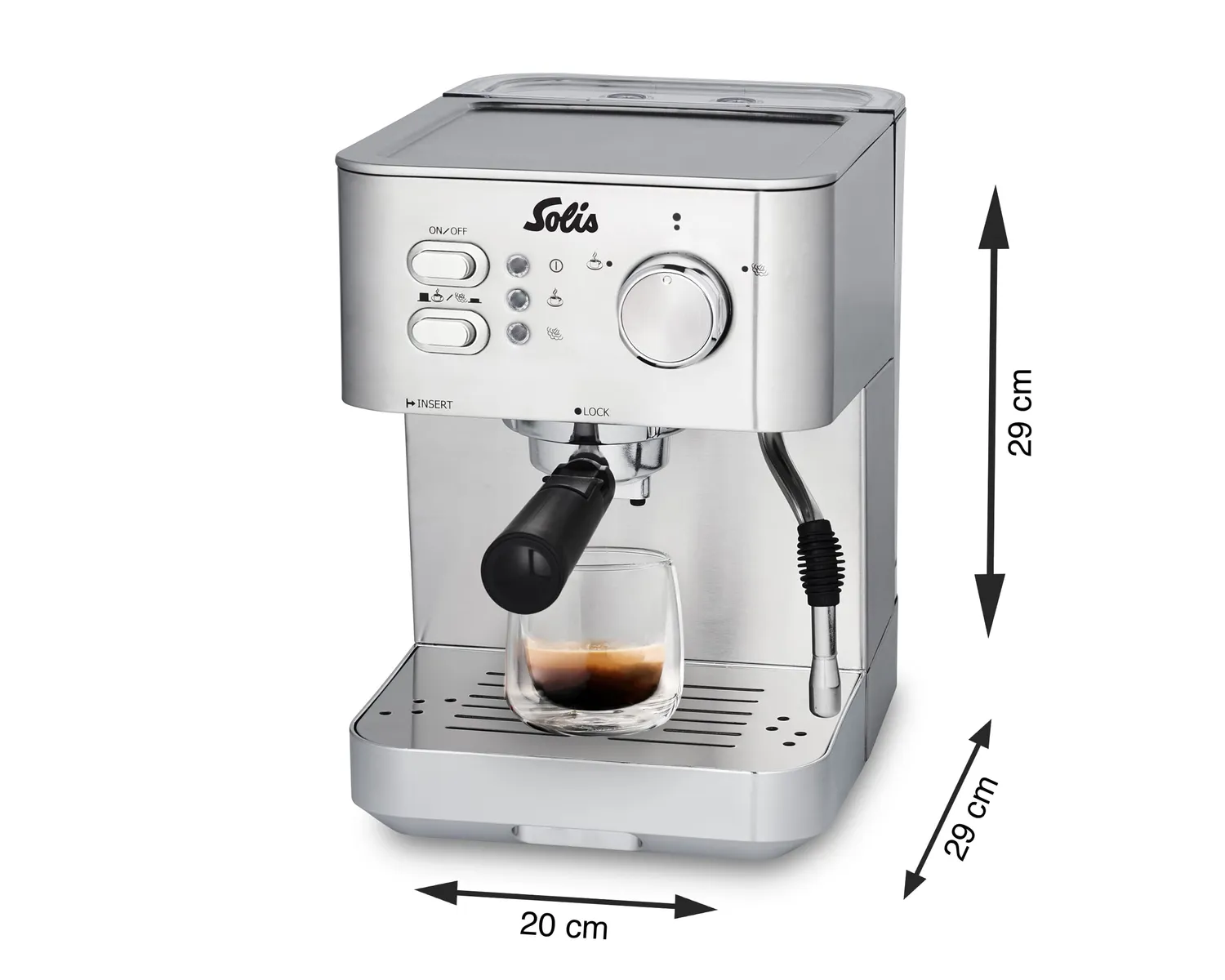 Solis Primaroma 1010 machine expresso 1,5 L + moulin Scala
