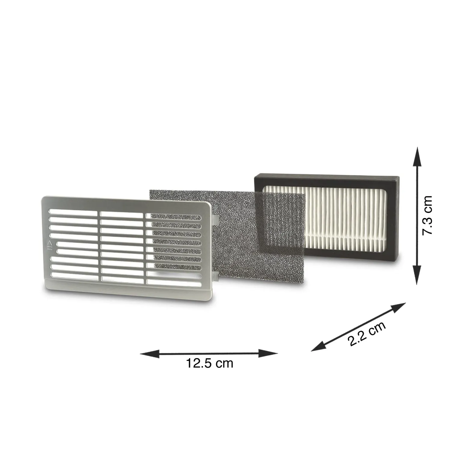 Solis 700.83 filtre humidificateur HEPA carbone noir