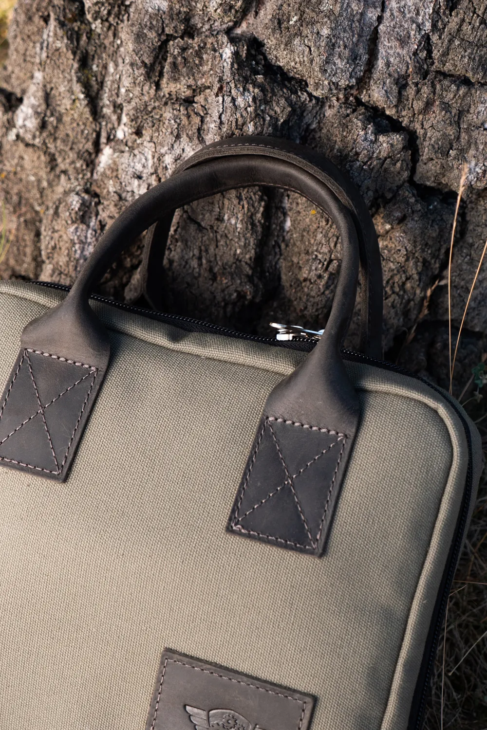 Comandante Travel Bag XL sac à café forest 3 l toile