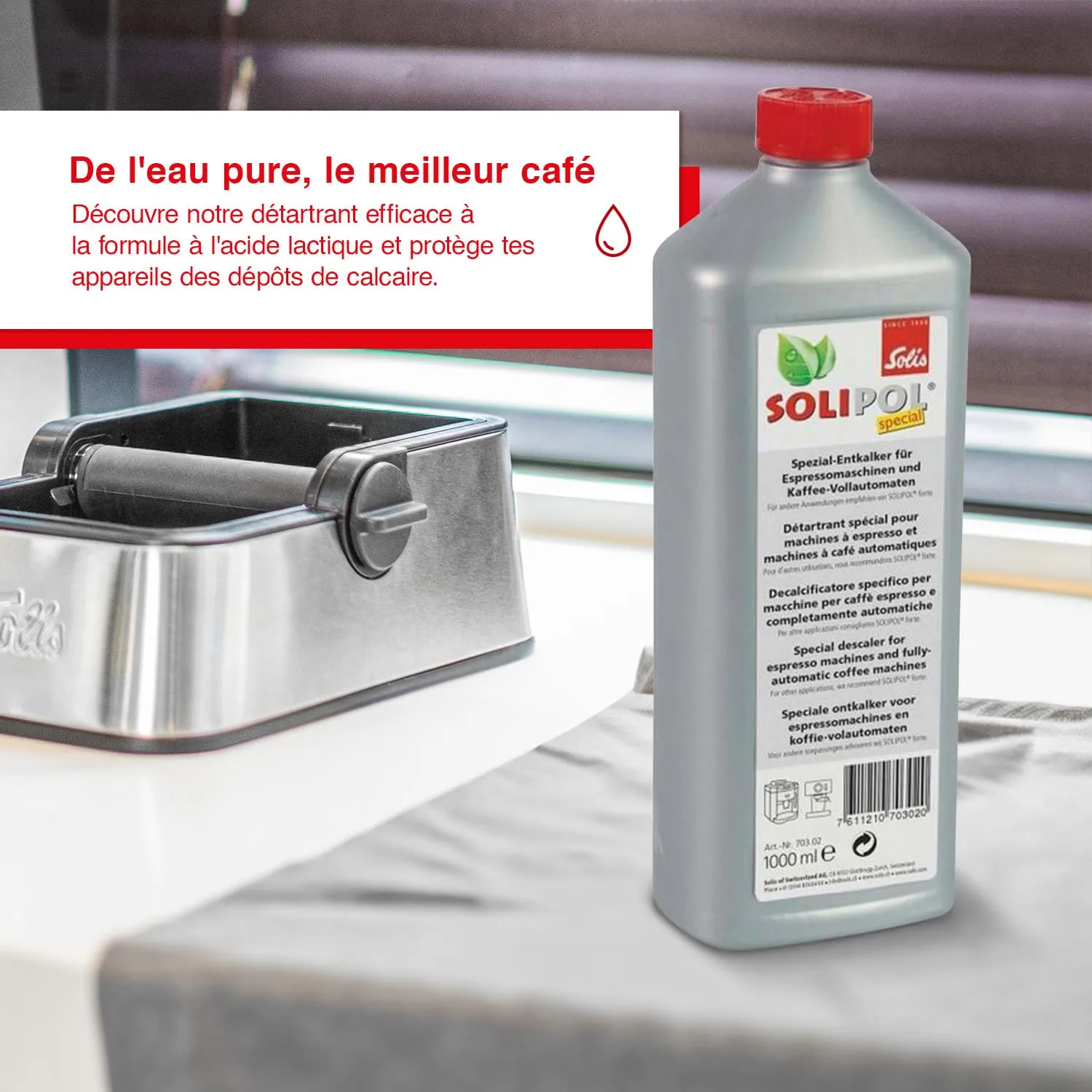 Solis Solipol Special détartrant liquide 1 L concentré