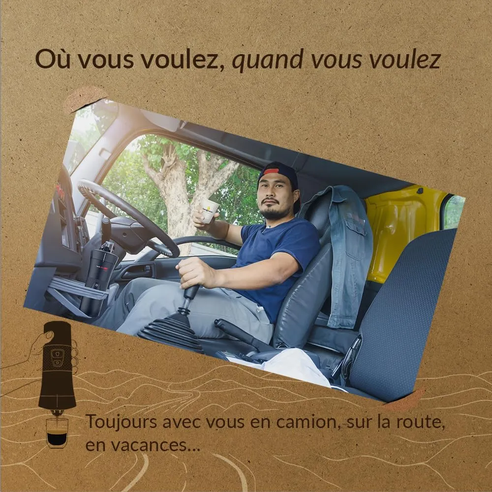 Handpresso Handcoffee Truck 21012 cafetière 24V camion Senseo
