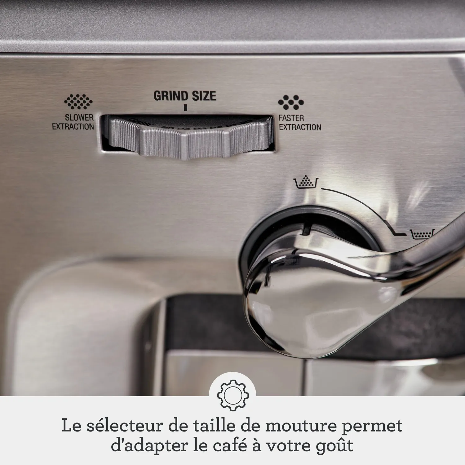 Sage Barista Express Impress machine espresso inox brosse
